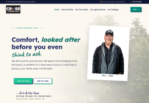 crose comfort club website
