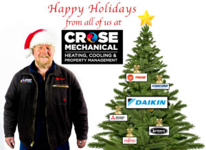 happy holidays hvac